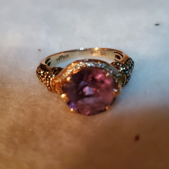 Levian amethyst ring size 7 - Picture 5 of 5